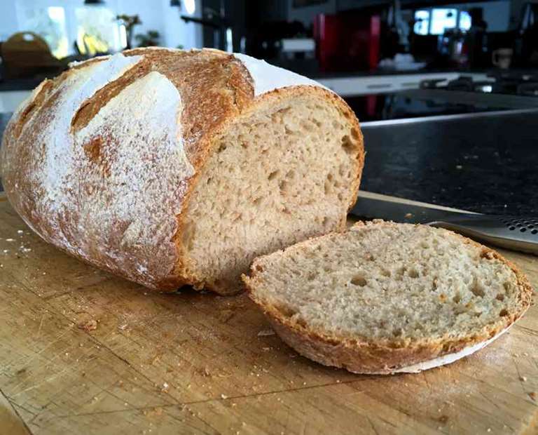 Basic Old Dough Sourdough Recipe Cuisine Fiend